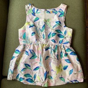 Anthro Leifsdottir Peplum Top